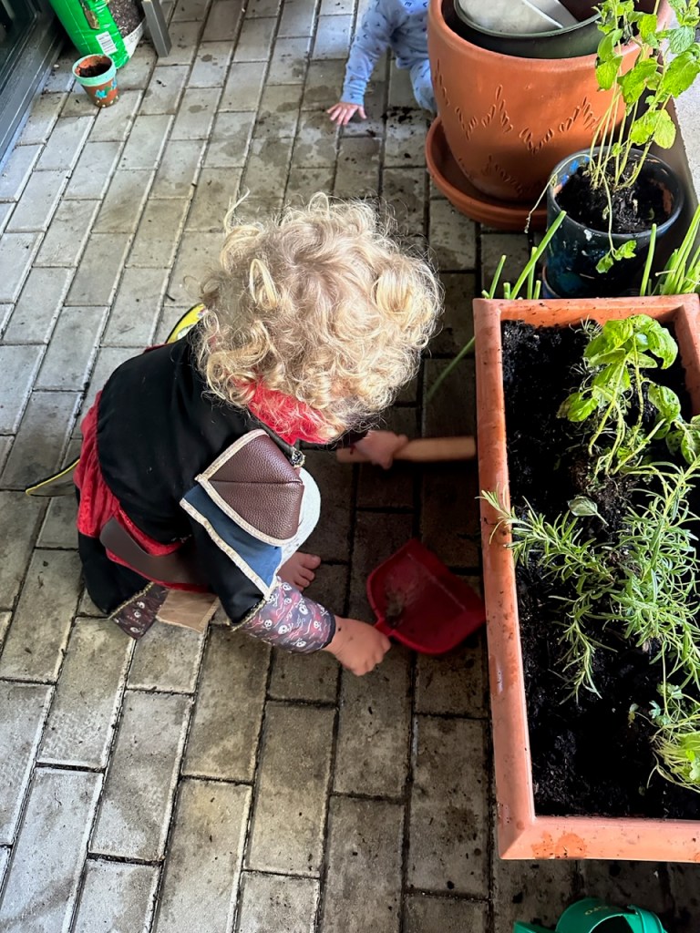 Montessori Child Led Gardening - Care of the Environment