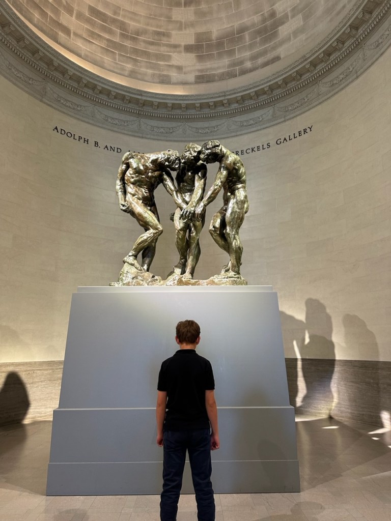 Three Shades Rodin Sculpture Legion of Honor San Francisco