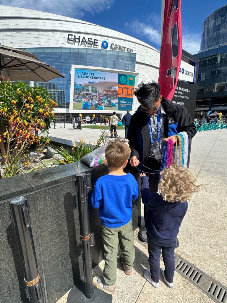 Blankets and Blockbusters at the Chase Center