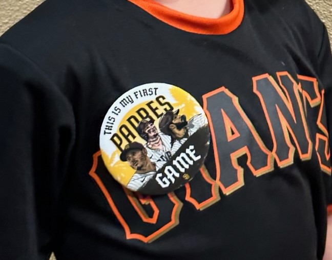 Petco First Game Pin