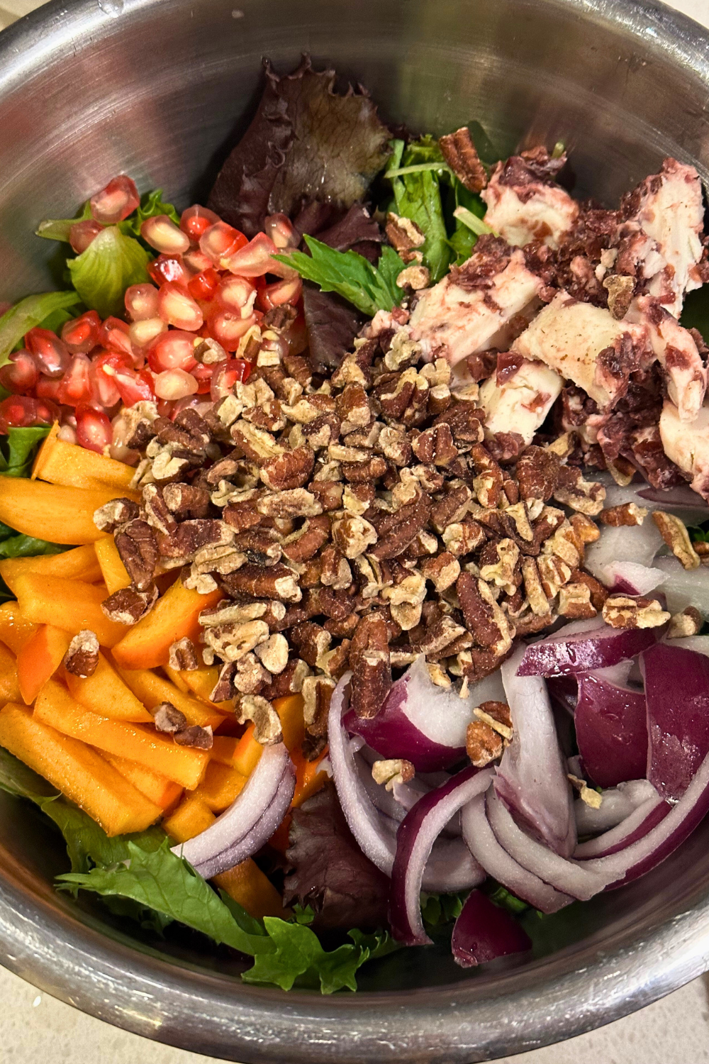 Persimmon and Pomegranate Salad: The Perfect Light Thanksgiving&nbsp;Side