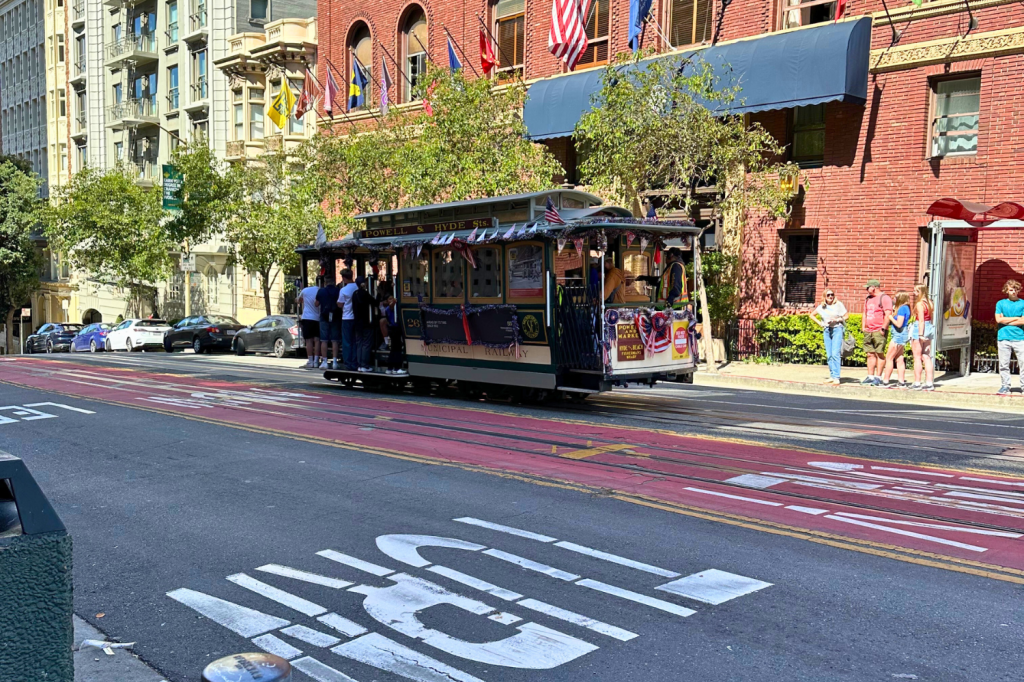 Cable Car Chinatown San Francisco